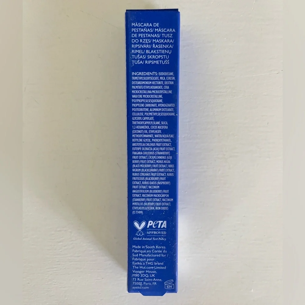 Eyeko Beach Waterproof Mascara - Volume & Lift - Coconut Oil-infused NEW!
